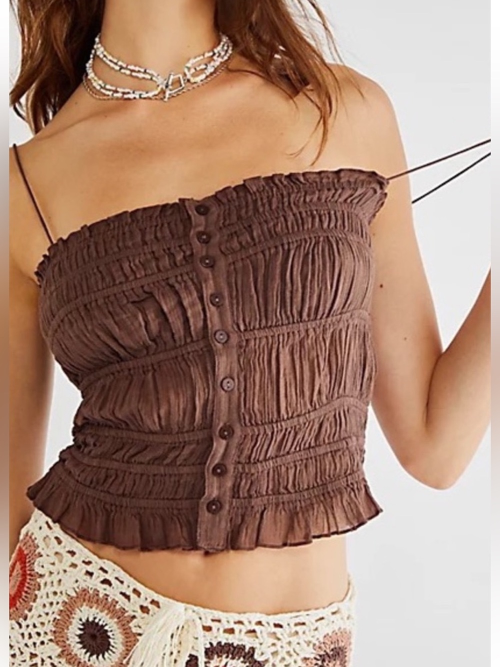 Free People Meridian Top Yellow, size XS, like new!